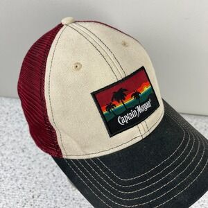 Captain Morgan Rum Mesh Snapback Hat‎ Cap Promotional O/S